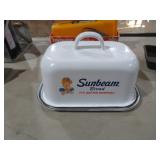 GRANITEWARE SUNDEAM BREAD BUTTERDISH