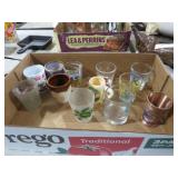 VINTAGE SHOT GLASSES