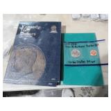 COLL OF 1/2 DOLLAR COIN BOOKS & 1999 SBA DOLLARSET