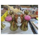 COPPER & BRASS ANGELS METAL ART