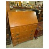 ETHAN ALLEN CHERRY FINISH 4DWR DROP FRONT SECRETAR