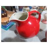 VINTAGE HALL RED PITCHER