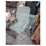 (4) FOLDING YARD CHAIRS