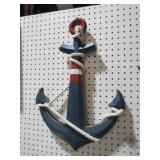 WOOD ANCHOR WALL DECOR