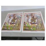 (2) 1980 UNIVERSITY OFTN COACH PRINTS