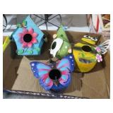 TIN BIRD HOUSES