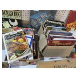 (2) BOXES OF COOK BOOKS