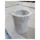 MARBLE UTENSIL CLOCK