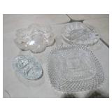 COLLECTION OF VINTAGE EGG TRAYS, BOWLS, AND MISC