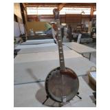 BANJO WITH STAND