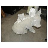 CONCRETE PIGS - MINOR CHIPPING
