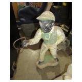 CONCRETE JOCKEY - SOME CHIPPING AT BASE