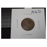 1916 D LINCOLN WHEAT CENT