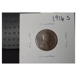 1916 S LINCOLN WHEAT CENT