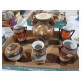 COLLECTION OF ORIENTAL STYLE VASES AND MISC
