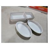 3 BAKING DISHES
