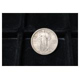 1917 STANDING LIBERTY QUARTER 90%