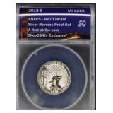 2018 S 1ST STRIKE PICTURED ROCKS QUARTER 90% RP70
