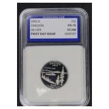 2005 S OREGON STATE QUARTER 90% PR70DCAM