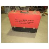 RCA TUBE CARRY CASE W/ CONTENTS