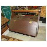 WOOD TOTE BOX