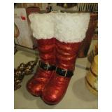 BATH & BODY WORKS SANTA BOOTS GIFT HOLDER