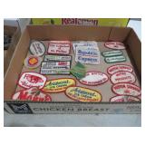 COLLECTION OF VINTAGE ADV PATCHES
