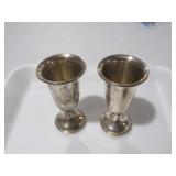 TOWLE SILVER WEIGHTED CUPS