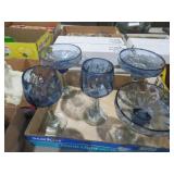 COLLECTION OF MEXICAN STYLE GLASSWARE
