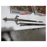 ORNATE FANCY SWORD W/ SHEATH