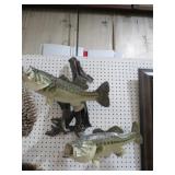 (2) MOUNTED FISH ON DRIFTWOOD