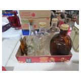 COLLECTION OF MEDICINE & SYRUP BOTTLES