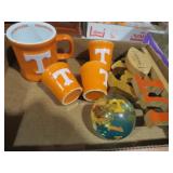 COLL. UT MUGS, GLASSES , PAPERWEIGHT & MISC