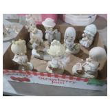 (8) PRECIOUS MOMENTS FIGURINES
