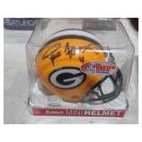 GREEN BAY PACKERS SIGNED BRETT FAVRE HELMET