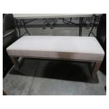 NICE CLOTH COVERED BENCH