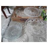 COLL. VTG CAKE STANDS & SERVING BOWLS