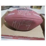 AUTOGRAPHED WILSON NFL FOOTBALL