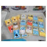 34 POKEMON CARDS IN SLEEVES