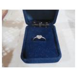 STERLING .925 HEART RING SIZE 7