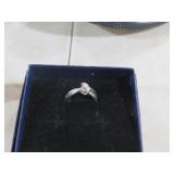 STERLING .925 LOVE KNOT RING SIZE 7