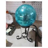 GAZING BALL ON STAND