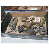 COLLECTION OF LOCKS AND KEYS