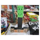 WOOD WITCH & HOCUS SIGN