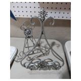 (2) METAL EASELS