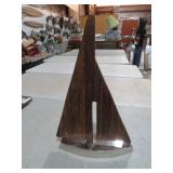 WOOD AND CHROME SAIL BAT