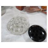 BLACK AND CLEAR FLOWER FOGS