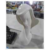 CERAMIC MARY BUST IVORY MCNEES STATUE