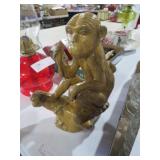 CERAMIC MONKEY FIGURE