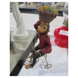 NICE RESIN MONKEY ON TRICYCLE